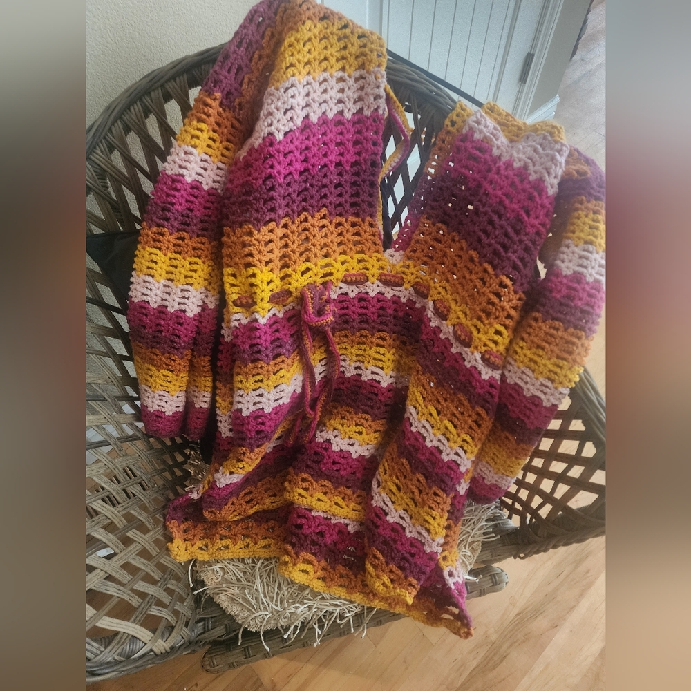 *Handmade* Crochet Bathing Suit Cover-up- 1x-3x